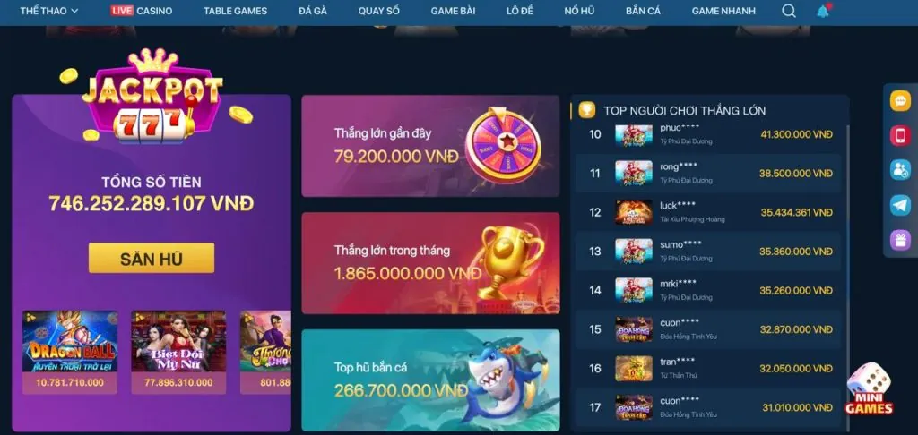 Tổng hợp các biểu tượng trò chơi 58vin