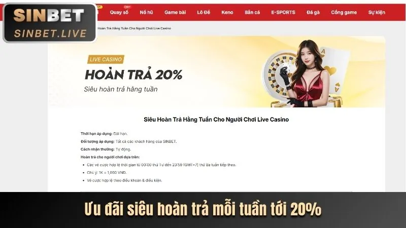 Hoàn trả hàng ngày 58vin
